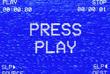 Old Screen of Press Play button