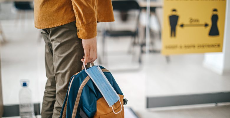 Student prepared for class according to new rules